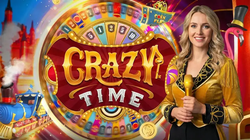 Stream de Crazy Time desde los estudios de Evolution Gaming en Riga